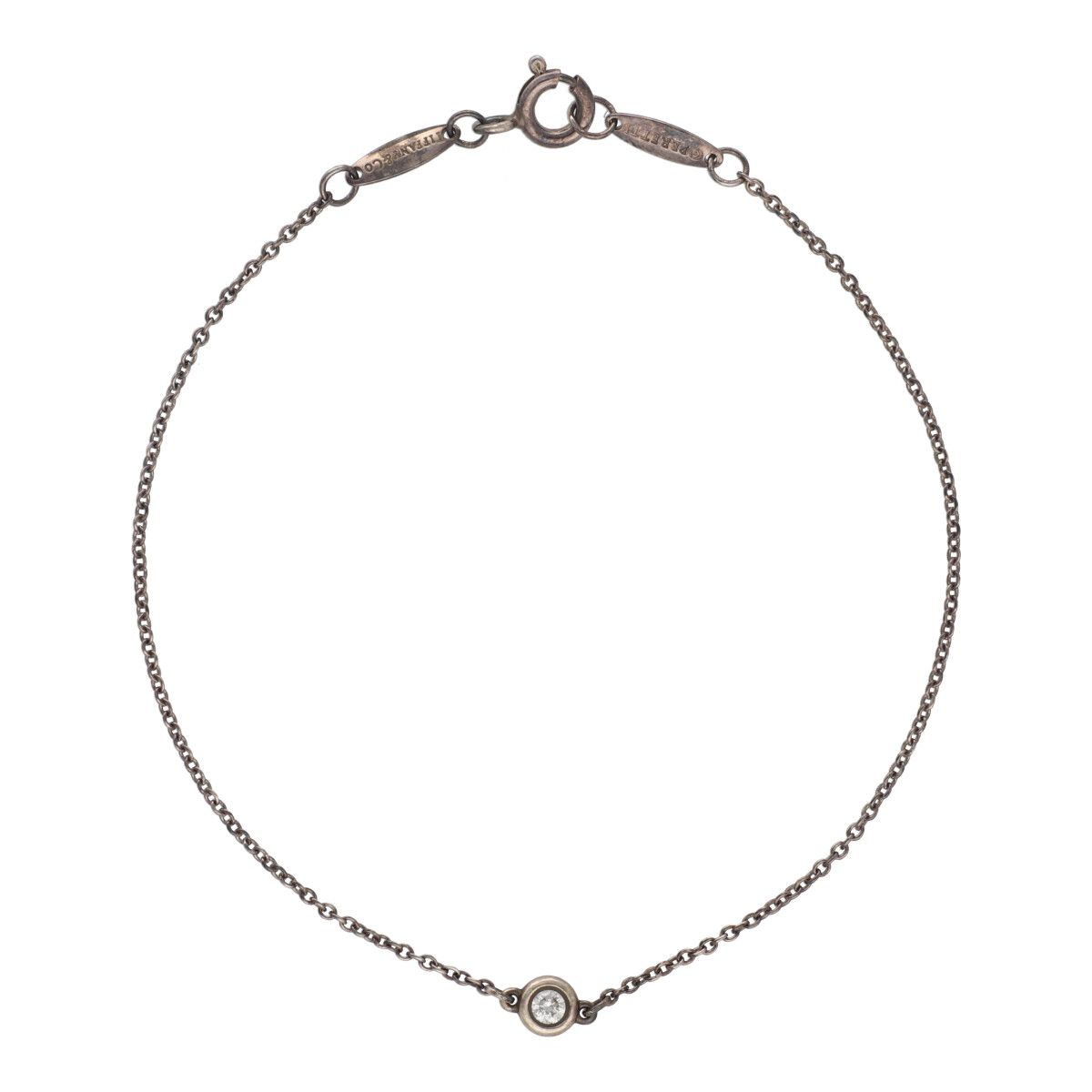 【中古】 Tiffany ＆ Co. ティファニー バイザヤード ブレスレット 60131449 SV925 シルバー 22018747 DS