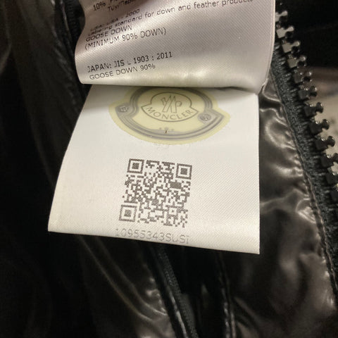 【中古】 MONCLER モンクレール MAYA JACKET 黒 メンズ ダウンジャケット 0サイズ  22020615 AS