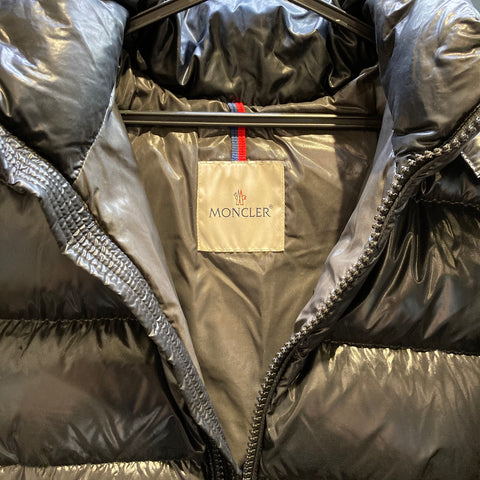 【中古】 MONCLER モンクレール MAYA JACKET 黒 メンズ ダウンジャケット 0サイズ  22020615 AS