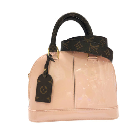 【中古】 LOUIS VUITTON ルイ・ヴィトン  ヴェルニ  アルマBB 2way ハンドバッグ ローズバレリーヌ ピンク M51925  レディース 22026414 HO