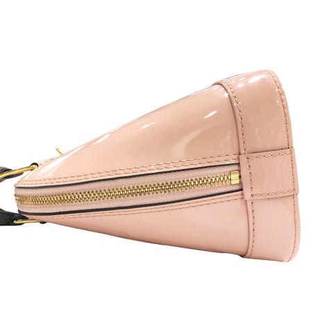 【中古】 LOUIS VUITTON ルイ・ヴィトン  ヴェルニ  アルマBB 2way ハンドバッグ ローズバレリーヌ ピンク M51925  レディース 22026414 HO