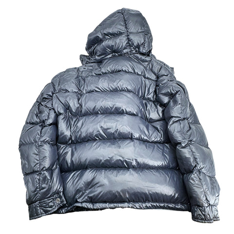 【中古】 MONCLER モンクレール ダウンジャケット MAYA マヤ ネイビー サイズ 3 メンズ 冬物 衣類  ダメージ有 22028915 MY