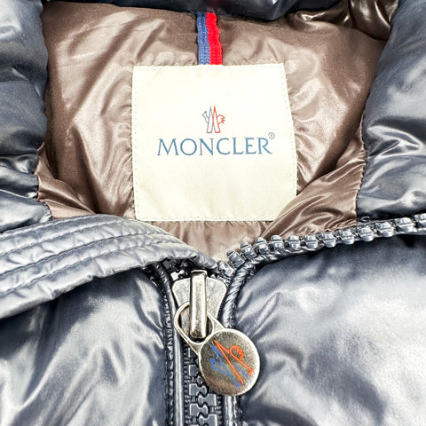 【中古】 MONCLER モンクレール ダウンジャケット MAYA マヤ ネイビー サイズ 3 メンズ 冬物 衣類  ダメージ有 22028915 MY