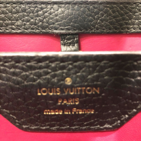 【中古】 LOUIS VUITTON ルイ・ヴィトン カプシーヌ BB M94755 トリヨンレザー ショルダーバッグ 22031037 RD
