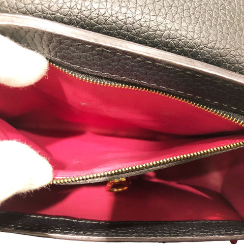 【中古】 LOUIS VUITTON ルイ・ヴィトン カプシーヌ BB M94755 トリヨンレザー ショルダーバッグ 22031037 RD
