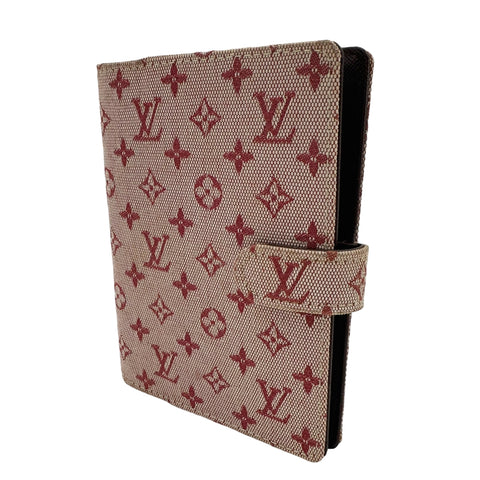 【中古】 LOUIS VUITTON ルイ・ヴィトン アジェンダPM モノグラム ミニ 手帳 カバー R20912 CA1012 リング リフィル 22036252 MY