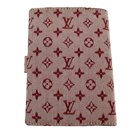 【中古】 LOUIS VUITTON ルイ・ヴィトン アジェンダPM モノグラム ミニ 手帳 カバー R20912 CA1012 リング リフィル 22036252 MY