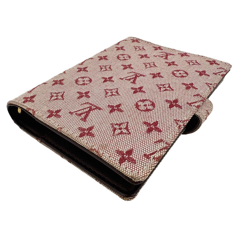 【中古】 LOUIS VUITTON ルイ・ヴィトン アジェンダPM モノグラム ミニ 手帳 カバー R20912 CA1012 リング リフィル 22036252 MY