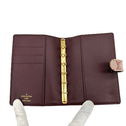 【中古】 LOUIS VUITTON ルイ・ヴィトン アジェンダPM モノグラム ミニ 手帳 カバー R20912 CA1012 リング リフィル 22036252 MY
