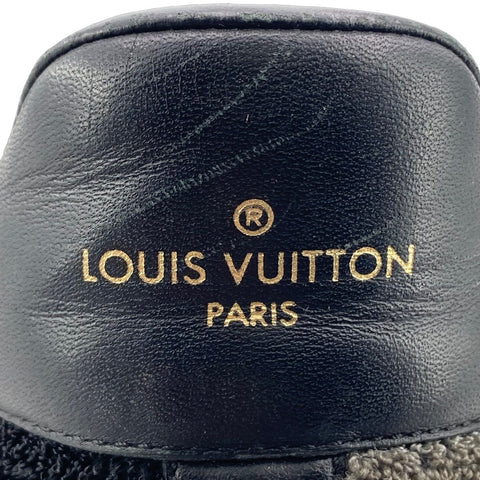 【中古】 LOUIS VUITTON ルイ・ヴィトン ルクセンブルグ ライン スニーカー グレー メンズ 7.5 サイズ メンズ 靴 シューズ 小物 22036522 AS