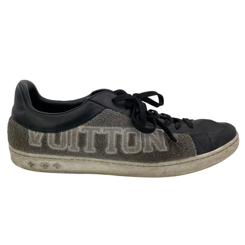 【中古】 LOUIS VUITTON ルイ・ヴィトン ルクセンブルグ ライン スニーカー グレー メンズ 7.5 サイズ メンズ 靴 シューズ 小物 22036522 AS