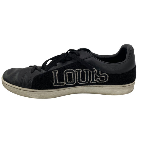 【中古】 LOUIS VUITTON ルイ・ヴィトン ルクセンブルグ ライン スニーカー グレー メンズ 7.5 サイズ メンズ 靴 シューズ 小物 22036522 AS