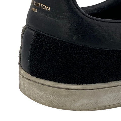 【中古】 LOUIS VUITTON ルイ・ヴィトン ルクセンブルグ ライン スニーカー グレー メンズ 7.5 サイズ メンズ 靴 シューズ 小物 22036522 AS