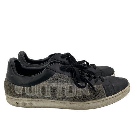 【中古】 LOUIS VUITTON ルイ・ヴィトン ルクセンブルグ ライン スニーカー グレー メンズ 7.5 サイズ メンズ 靴 シューズ 小物 22036522 AS