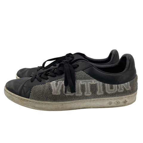【中古】 LOUIS VUITTON ルイ・ヴィトン ルクセンブルグ ライン スニーカー グレー メンズ 7.5 サイズ メンズ 靴 シューズ 小物 22036522 AS