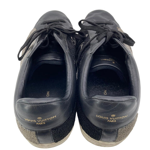 【中古】 LOUIS VUITTON ルイ・ヴィトン ルクセンブルグ ライン スニーカー グレー メンズ 7.5 サイズ メンズ 靴 シューズ 小物 22036522 AS