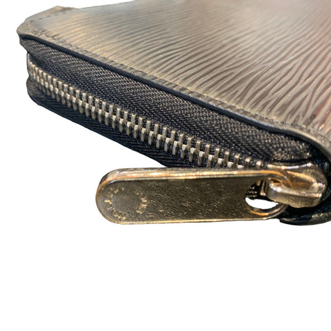 【中古】 LOUIS VUITTON ルイ・ヴィトン ジッピー・ウォレット M61857 エピ ブラック メンズ長財布 22041180 RD