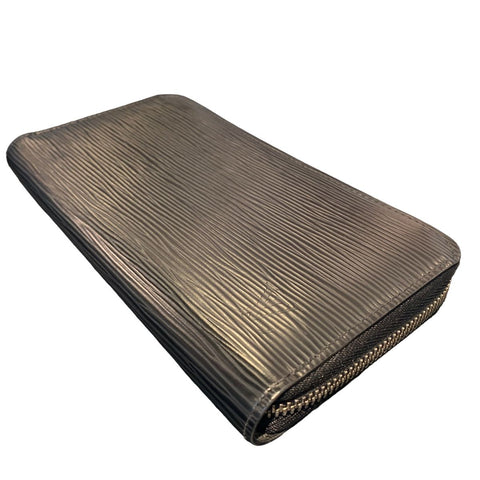 【中古】 LOUIS VUITTON ルイ・ヴィトン ジッピー・ウォレット M61857 エピ ブラック メンズ長財布 22041180 RD