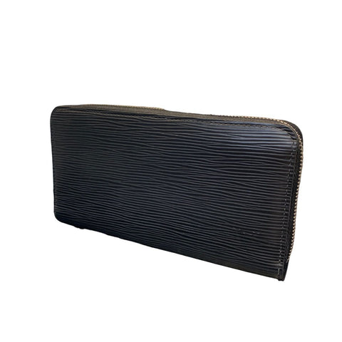 【中古】 LOUIS VUITTON ルイ・ヴィトン ジッピー・ウォレット M61857 エピ ブラック メンズ長財布 22041180 RD