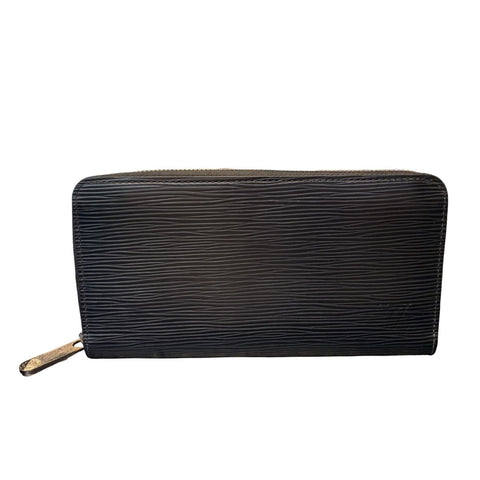 【中古】 LOUIS VUITTON ルイ・ヴィトン ジッピー・ウォレット M61857 エピ ブラック メンズ長財布 22041180 RD