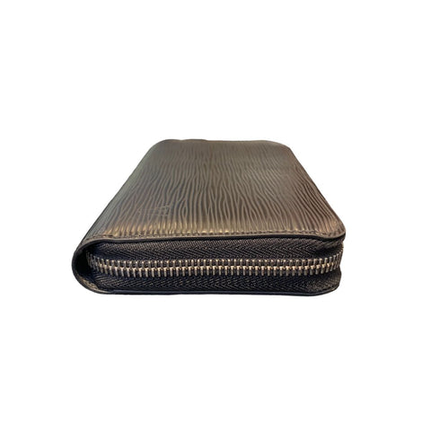 【中古】 LOUIS VUITTON ルイ・ヴィトン ジッピー・ウォレット M61857 エピ ブラック メンズ長財布 22041180 RD