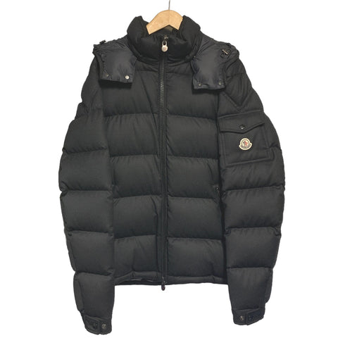 【中古】 MONCLER モンクレール モンジュネーブル ダウンジャケット サイズ5 H20911A53700 ブラック アウター ブルゾン 22043012 RS