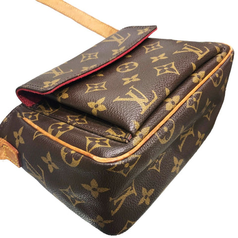 【中古】 LOUIS VUITTON ルイ・ヴィトン ヴィバ シテ PM  M51165 モノグラム ブラウン レディース ショルダーバッグ   22043213 RD