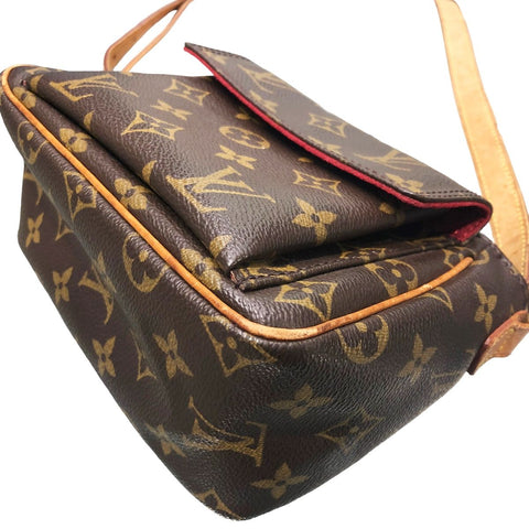 【中古】 LOUIS VUITTON ルイ・ヴィトン ヴィバ シテ PM  M51165 モノグラム ブラウン レディース ショルダーバッグ   22043213 RD