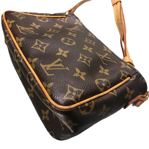 【中古】 LOUIS VUITTON ルイ・ヴィトン ヴィバ シテ PM  M51165 モノグラム ブラウン レディース ショルダーバッグ   22043213 RD