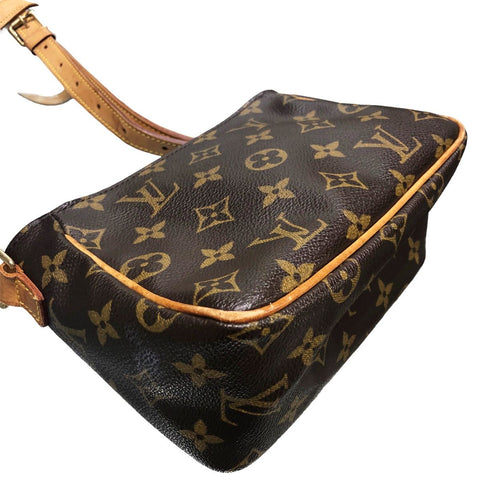 【中古】 LOUIS VUITTON ルイ・ヴィトン ヴィバ シテ PM  M51165 モノグラム ブラウン レディース ショルダーバッグ   22043213 RD