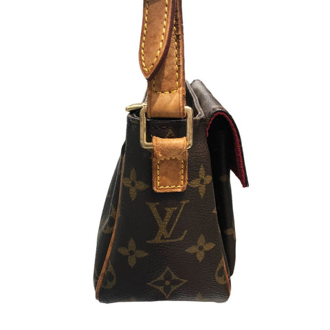 【中古】 LOUIS VUITTON ルイ・ヴィトン ヴィバ シテ PM  M51165 モノグラム ブラウン レディース ショルダーバッグ   22043213 RD