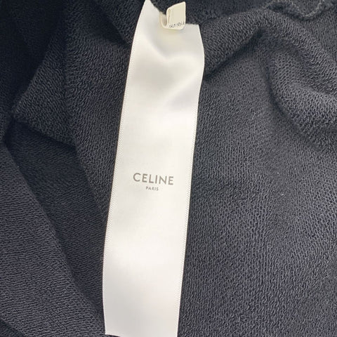 【中古】 CELINE セリーヌ フード付き ルーズスウェットシャツ 2Y468670Q.38NO パーカー ロゴ 衣類 ファッション 22044394 AO