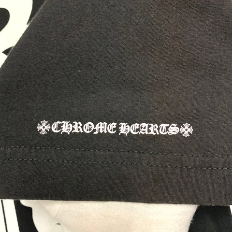 【中古】 CHROME HEARTS クロムハーツ  Tシャツ・カットソー ハーフダガー プリント Ｔシャツ  ダガープリント Tシャツ BK 22045510 YU