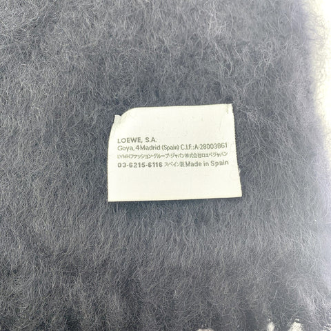 【中古】 LOEWE ロエベ  メンズスカーフ  F655254X01 モヘア ウール マフラー 23000718 YM