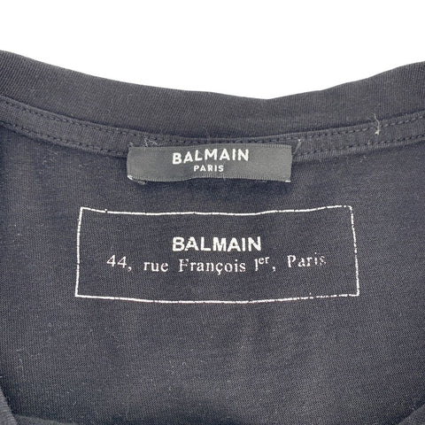 【中古】 BALMAIN バルマン  Tシャツ・カットソー  16011307 ロゴ Tシャツ 23005803 DS