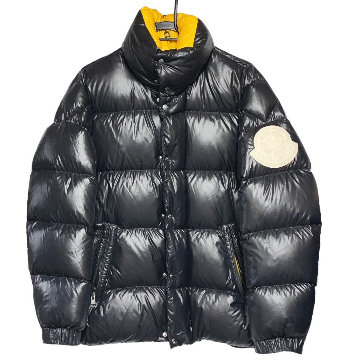 【中古】 MONCLER モンクレール ダウンジャケット コート・ジャケット DERVAUX E20914137505 ブラック 黒 サイズ1 23007462 YU