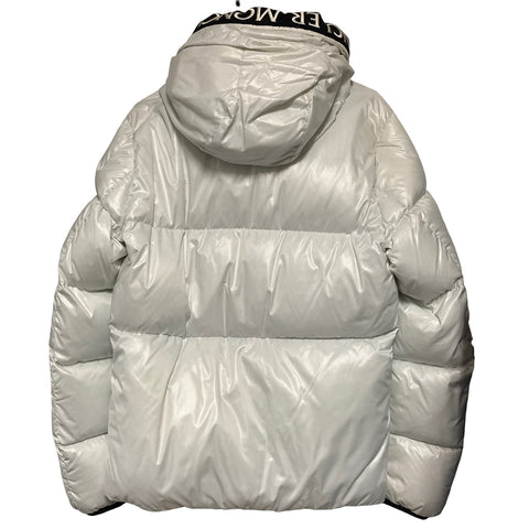 【中古】 MONCLER モンクレール  BARONNIES バロニーズ ダウンジャケット ホワイト SIZE:2 ナイロン ショート メンズ  23009614 AS