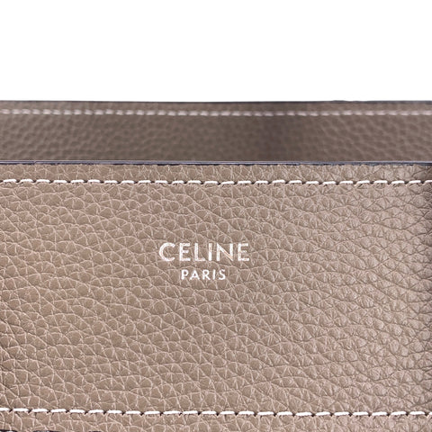 【中古】 CELINE セリーヌ ラゲージ マイクロ ショッパー ハンドバッグ  189793DRU.03UN レザー ドラムドカーフスキン 23009644 AO