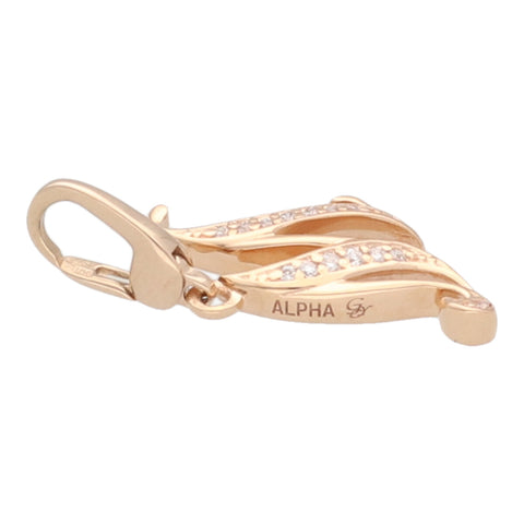 【中古】 YUKIZAKI ユキザキ イニシャルペンダント ペンダントトップ アルファ Y.ALPHA.12.22.M.S M　チャーム　トップ　PG 23010313 LI