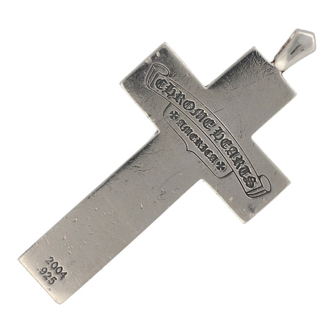 【中古】 CHROME HEARTS クロムハーツ マルチ フレームド クロス ペンダント シルバー アクセサリー ネックレス  23011241 AO