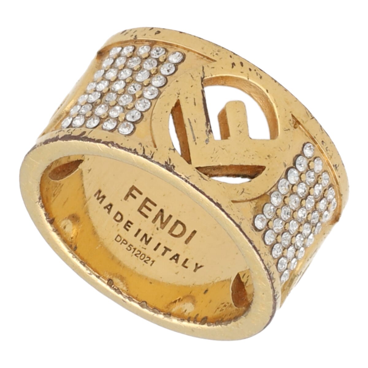 【中古】 Fendi フェンディ  指輪・リング  8AH5386GXF089U エフ イズ フェンディ リング 23011520 YM