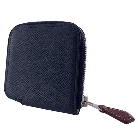 【中古】 HERMES エルメス  レディース コインケース  C アザップコンパクト ミニ シルクイン コインケース C刻印 23011564 MK