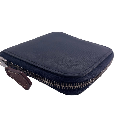 【中古】 HERMES エルメス  レディース コインケース  C アザップコンパクト ミニ シルクイン コインケース C刻印 23011564 MK