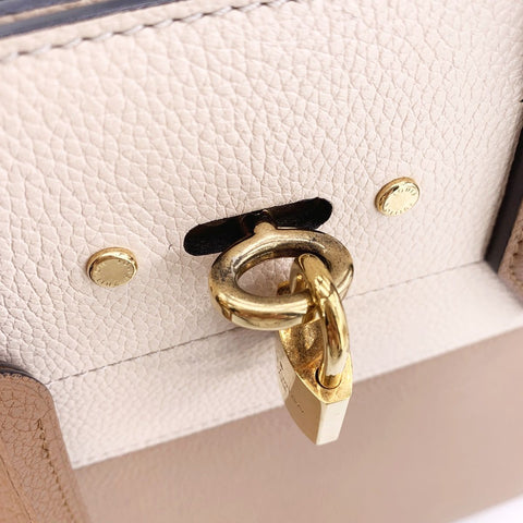 【中古】 LOUIS VUITTON ルイ・ヴィトン シティ・スティーマーMM M53068 パピルス/クレーム/シエンヌ ハンドバッグ 23013170 AK