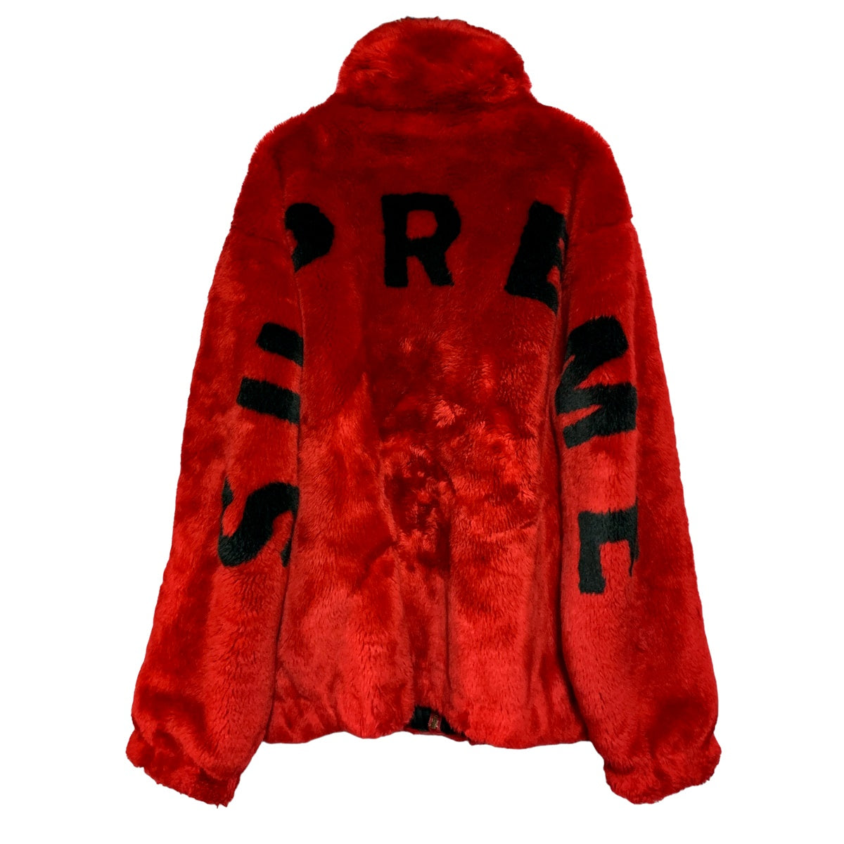 【中古】 SUPREME シュプリーム 17SS フェイクファーボンバージャケット コート ジャケット  17SS Faux Fur Bombur Jacket レッド 23013444 AO