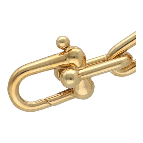 【中古】 Tiffany＆Co. ティファニー ハードウェア グラジュエイテッド リンク ネックレス 60153063 K18YG イエローゴールド チェーン 23013832 RS