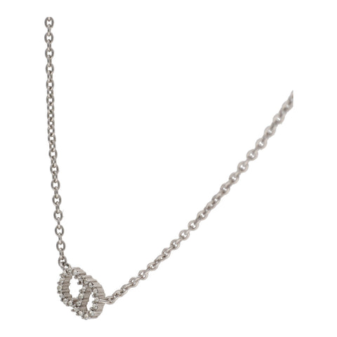 【中古】 Dior ディオール CLAIR D LUNE ネックレス N0717CDLCY_D102 シルバー CDロゴ ペンダント  23016738 DS