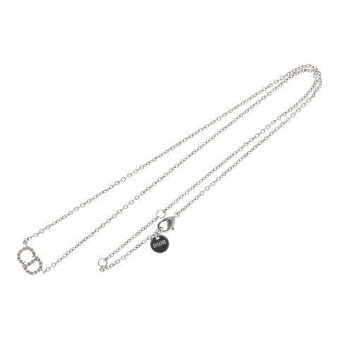 【中古】 Dior ディオール CLAIR D LUNE ネックレス N0717CDLCY_D102 シルバー CDロゴ ペンダント  23016738 DS