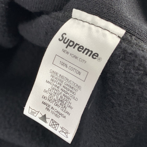 【中古】 SUPREME シュプリーム 19SS SWAROVSKI Box Logo Hooded Sweatshirt M ブラック 黒 スワロフスキー ボックスロゴ プルオーバー パーカー フーディ 23017069 RS