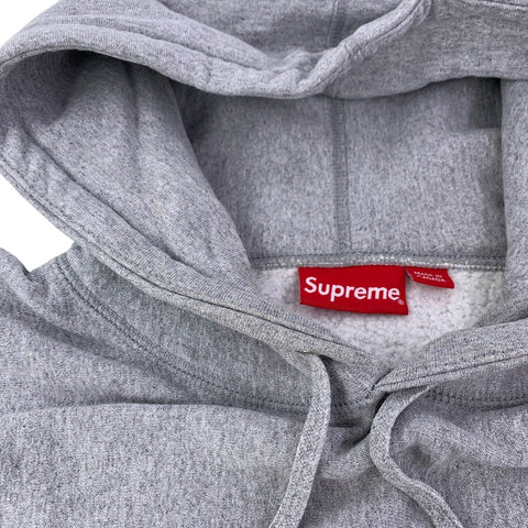 【中古】 SUPREME シュプリーム 21SS KAWS Chalk Logo Hooded Sweatshirt グレー Lサイズ ロゴ パーカー フーディ 23017070DS